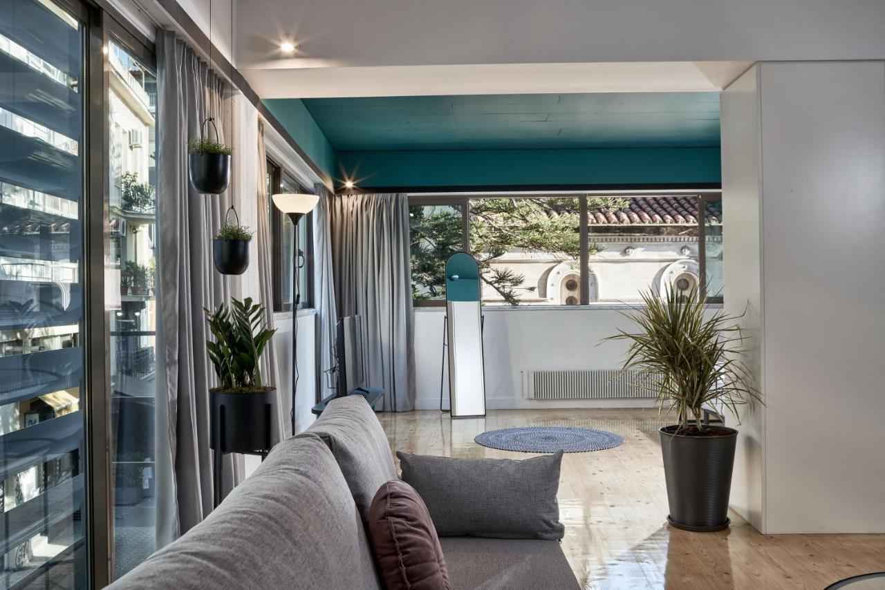 Apartmán Mono Lofts Atény Exteriér fotografie